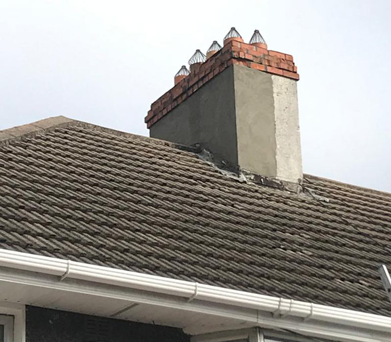 chimney repairs rebuilds dublin kildare wicklow carlow laois meath kilkenny weatherwise roofing & gutterin